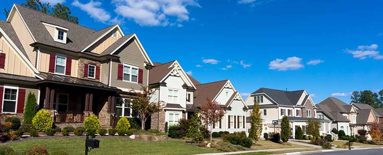 Family house after rental property management